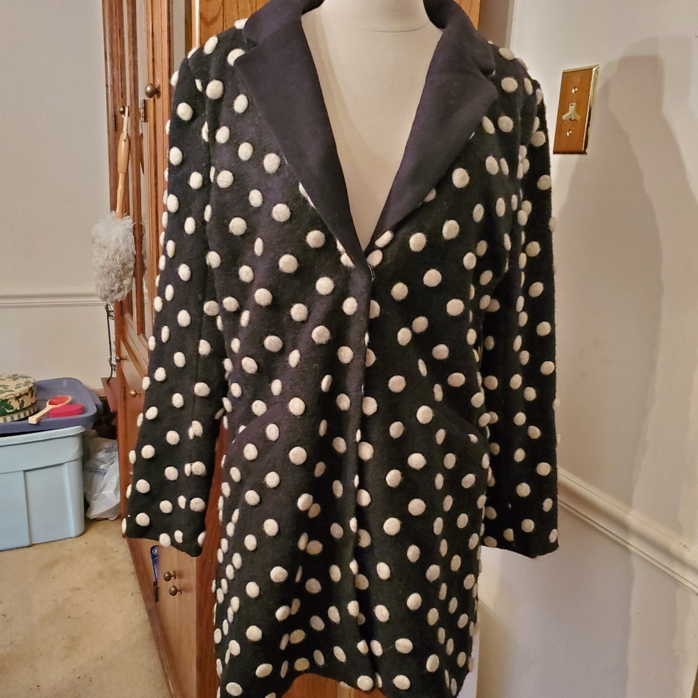 NWOT Modcloth Salient Style Wool Coat - Picture 4 of 12